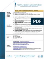 Industry Condominium Approval Fact Sheet  