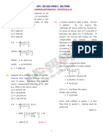 DEC 23 - Maths Statistics & LR - Soln