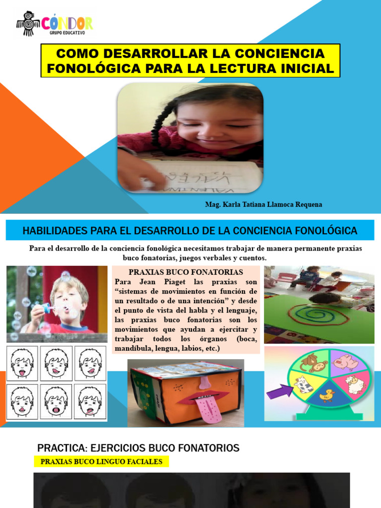 Desarrollo de la Conciencia Fonológica | PDF