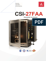 CSI-27FAA Flammability Test Chamber Brochure