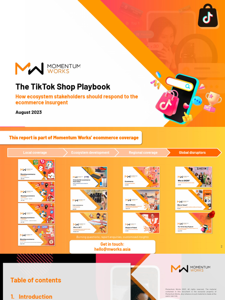 TikTok Shop Ecommerce Strategies 2023 | PDF | E Commerce | Business
