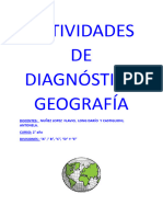 Diagnóstico Geografía 2