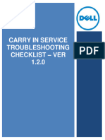 CIS Troubleshooting Checklist - For - HDD - MBD - v1 2