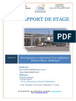 Rapport Stage Final DUT