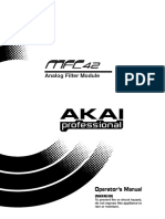 Akai MFC-42 Owners Manual