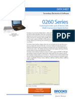 Secondary Electronics Data Sheet 0260