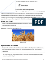 Crop Production and Management Class 8 Notes Science Chapter 1 Free PDF