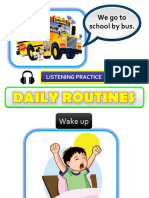 Daily Routine Conversation Topics Dialogs - 142351