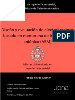 Diseño Electrolizadores AEM - TFM (2022)