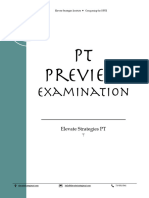 PT Preview Examination - VSL