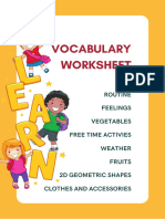 Vocabulary Worksheet_18_A4