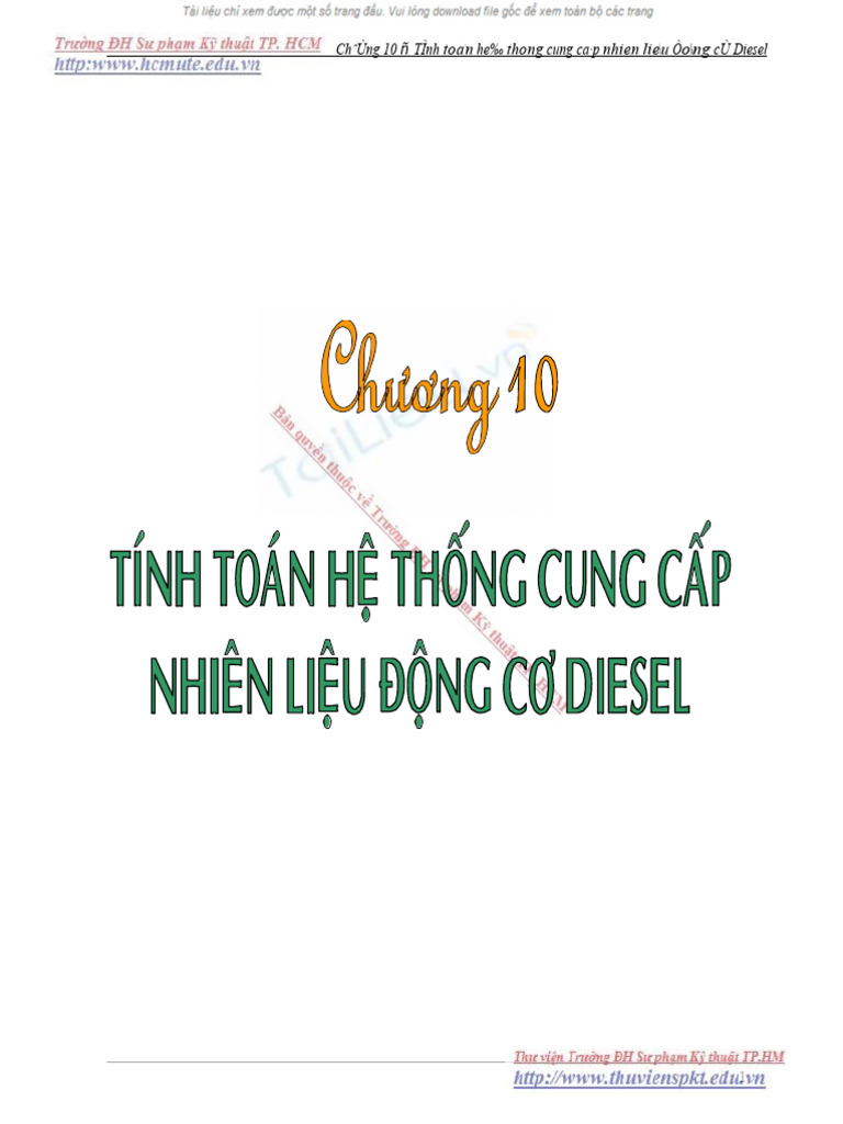 Tính Toán Điesen | PDF