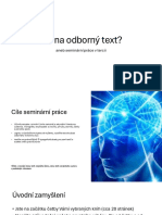 Jak Na Odborný Text