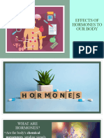 Effects of Hormones in The Body