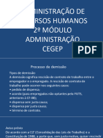 #6 Aula Processo Demissão