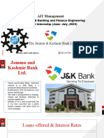 Presentation On J&K Bank NPA Management