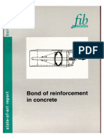 FIB 10 Bond of Reinforcement in Concrete Fib 2000