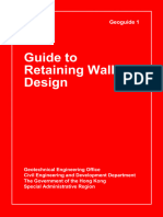 Geoguide 1 Guide to Retaining Wall Design