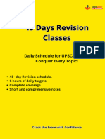 45 Day Revision Schedule ExamQuest