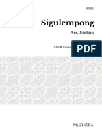 Stefani Sigulempong (Satb) - Perusal