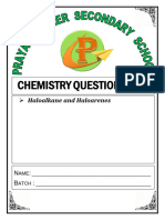 1-CHSE 2024-25 XII Question Bank Chemistry Haloalkane and Haloarenes