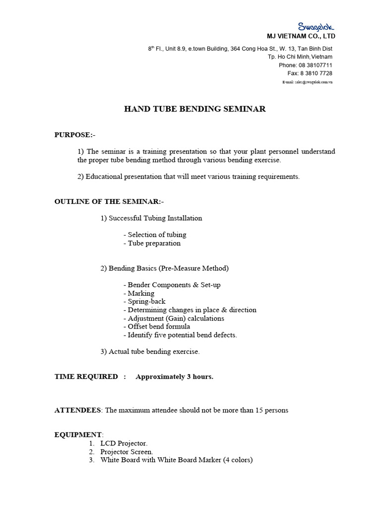 Tube Bending Seminar Pdf