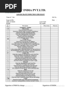 Tower Crane Checklist