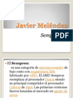 Javier Meléndez 8-858-2097 Sempron