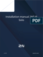 2N IP Solo Installation Manual EN 2.19
