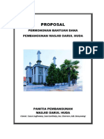 Proposal Pembangunan Masjid Darul Huda