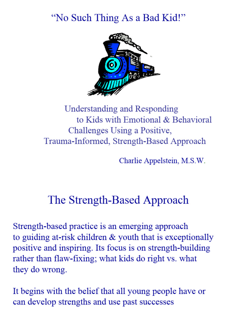 Strength-Based Approach for At-Risk Kids | PDF | Emotions | Happiness