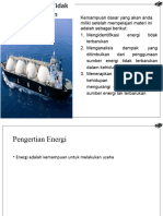 Sumber energi tidak terbarukan