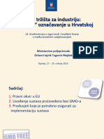 8a Tugomir Majdak - Nova Tržišta Za Inudstriju - Bez GMO Označavanje U Hrvatskoj