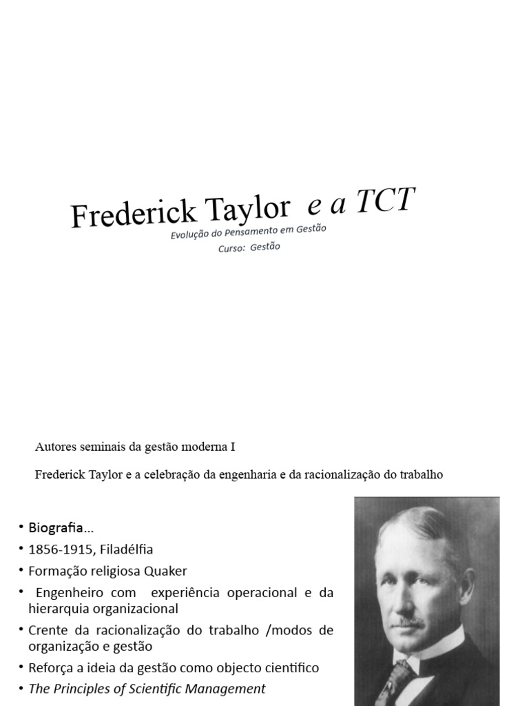 Frederick Taylor - 2023 | PDF | Science | Engenharia