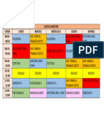 HORARIO SEXTO