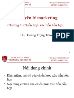 Chương 9. Chiến lược xúc tiến hỗn hợp