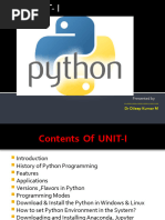 Unit 1 Python