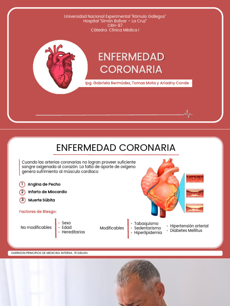 Diagnóstico y Tratamiento de Enfermedad Coronaria | PDF | Infarto de ...