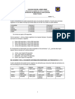 3 evaluación matemáticas 4 periodo