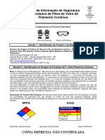 MANTA DE FIBRA DE VIDRO 300GSM²