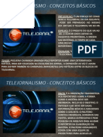 TELEJORNALISMO CONSEITOS BÁSICOS
