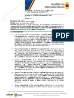 6. Memorandum 196 - Solicitud de Certificacion Presupuestaria Mantenimineto