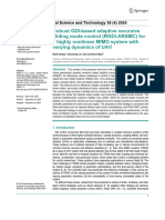 Robust GDI-based Adaptive Recursive Sliding Mode Control (RGDI-ARSMC) For A Highly Nonlinear MIMO System With Varying Dynamics of UAV