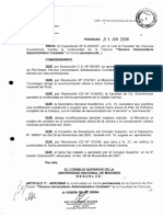 Tec Univ Administrativo Contable Plan de Estudios 2008