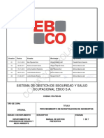 Pr-Pdo-09 Versión 5 - Investigacion de Incidentes