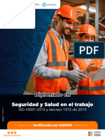 Diplomado en Seguridad y Salud en El Trabajo - ISO 450012008 y Decreto 1072 de 2015