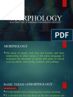 MORPHOLOGYgroup 3