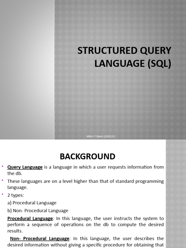 Unit-2 SQL Updated | PDF | Sql | Table (Database)