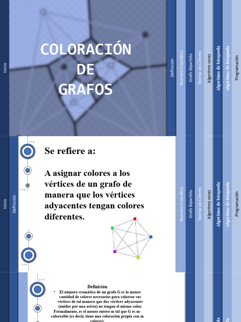 COLORACIÒN | PDF | Teoría de grafos | Matemáticas discretas