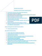 Section 1 - Map Reading and Field Study